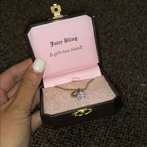 Juicy couture ring necklace